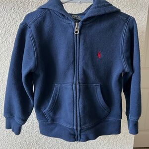 Polo by Ralph Lauren Kids Navy Zip-Up Hoodie
